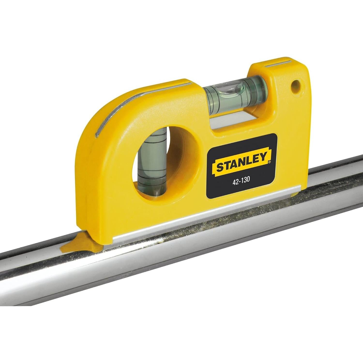 Nivel de bolsillo magnético STANLEY 0-42-130 Amarillo