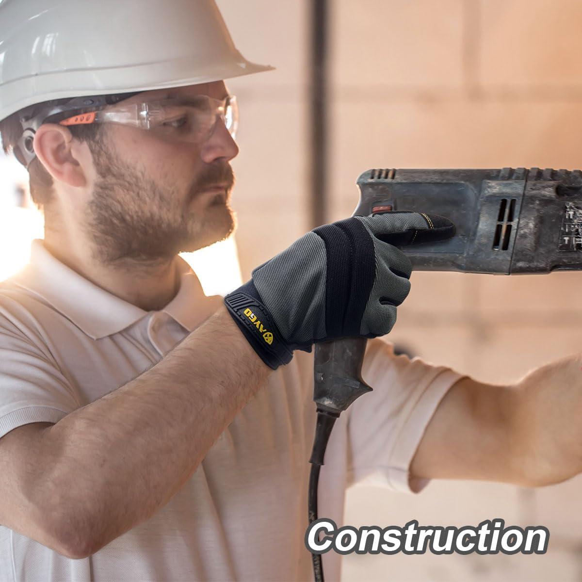 Guantes de Trabajo KAYGO KG125M Táctiles y Resistentes