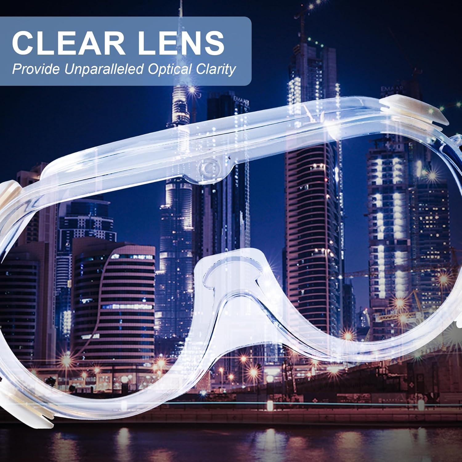 Gafas de Seguridad Honmein R-001 Anti-Vaho y Ajustables