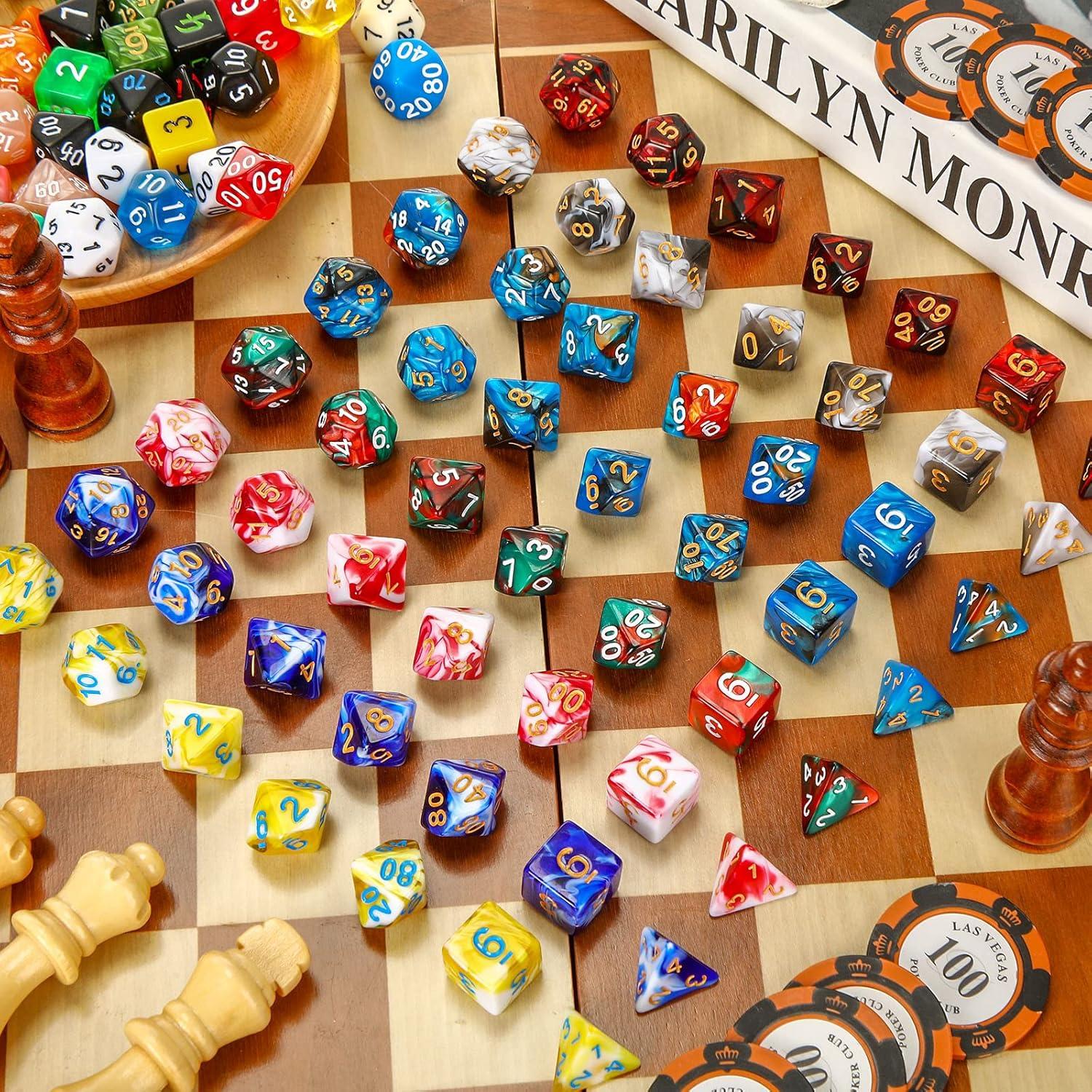 Set de Dados Poliedricos Yilloog 210 Piezas Multicolor