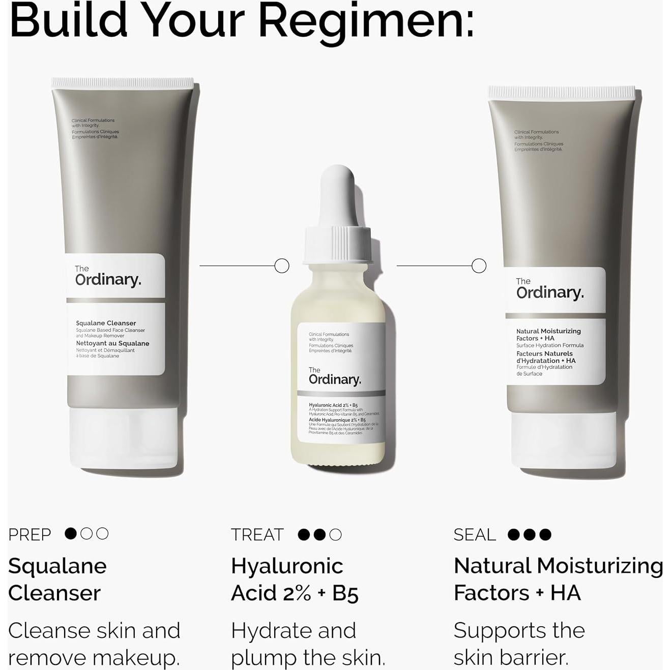 Suero Hidratante The Ordinary Ácido Hialurónico 30 ml