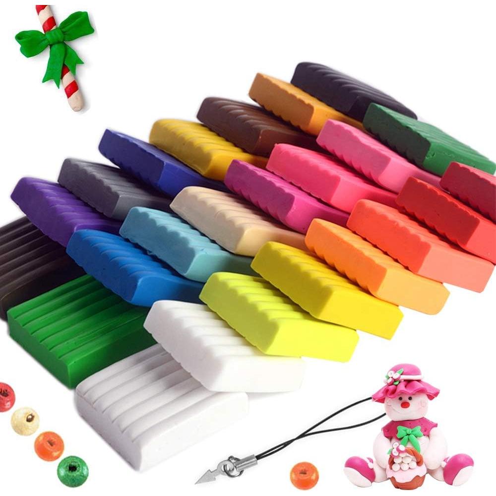 Kit de Arcilla Polimérica CiaraQ 24 Colores 0.54 kg