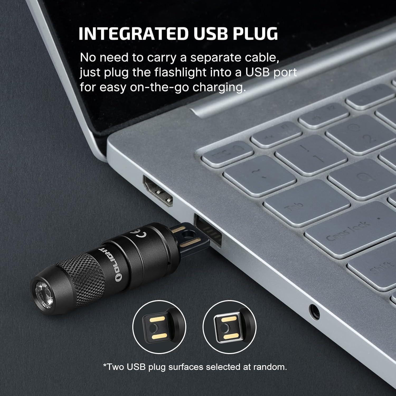 Linterna Recargable OLIGHT IMINI 2 de Llavero 50 Lúmenes