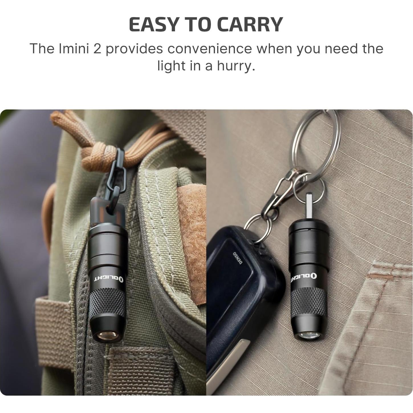 Linterna Recargable OLIGHT IMINI 2 de Llavero 50 Lúmenes