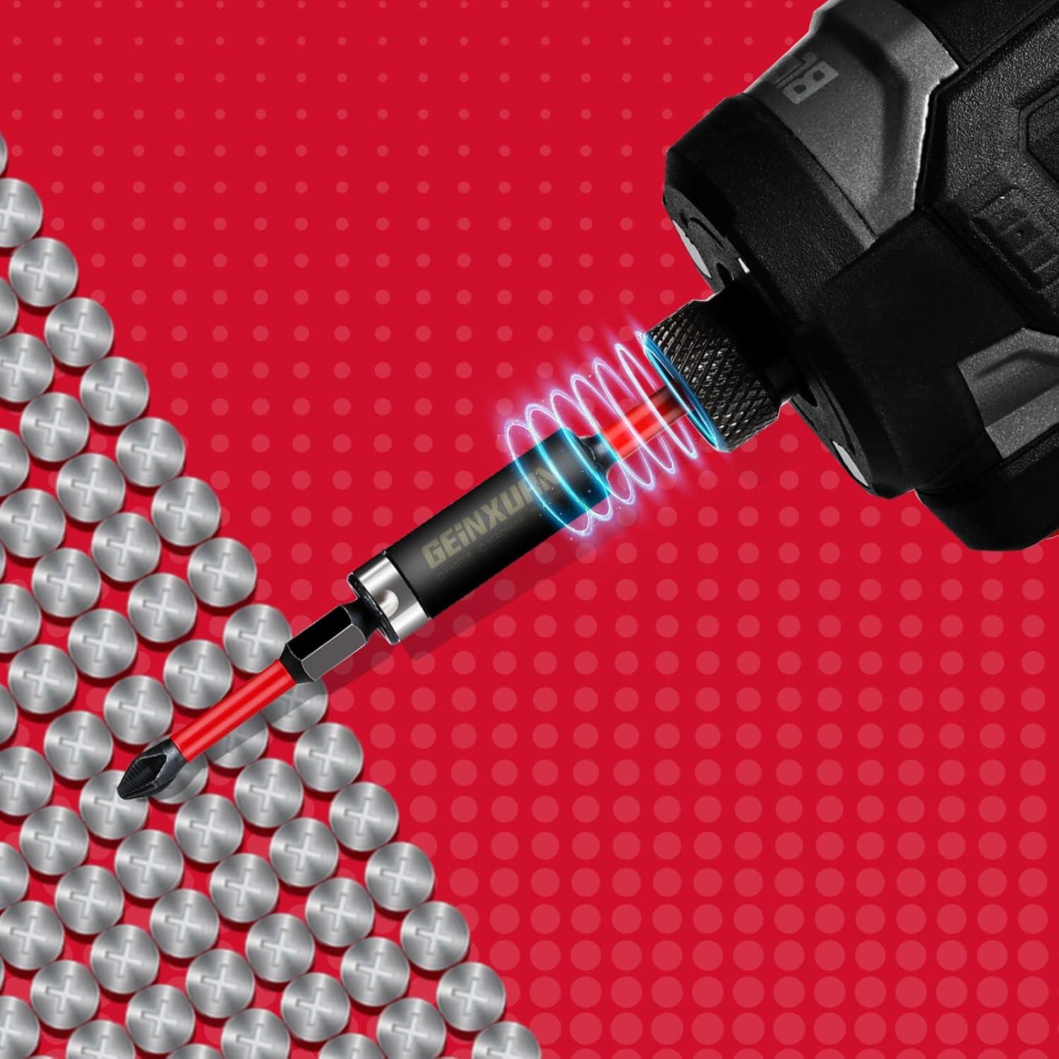 Soporte de Broca de Impacto GEINXURN 3PCS 2.5" (63.5mm) Acero