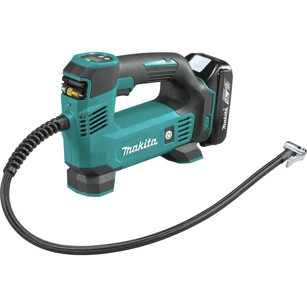 Inflador Inalámbrico Makita DMP180SYX 18V LXT 1.5Ah Verde