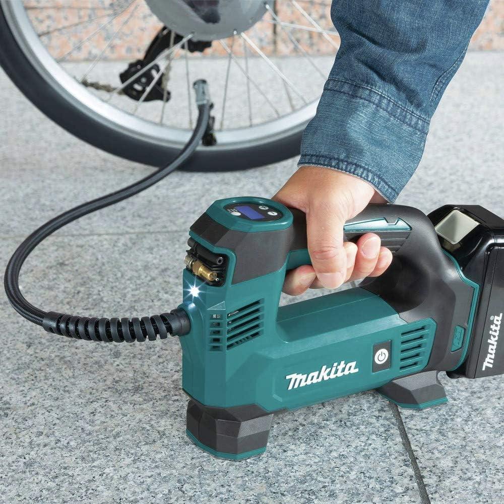 Inflador Inalámbrico Makita DMP180SYX 18V LXT 1.5Ah Verde
