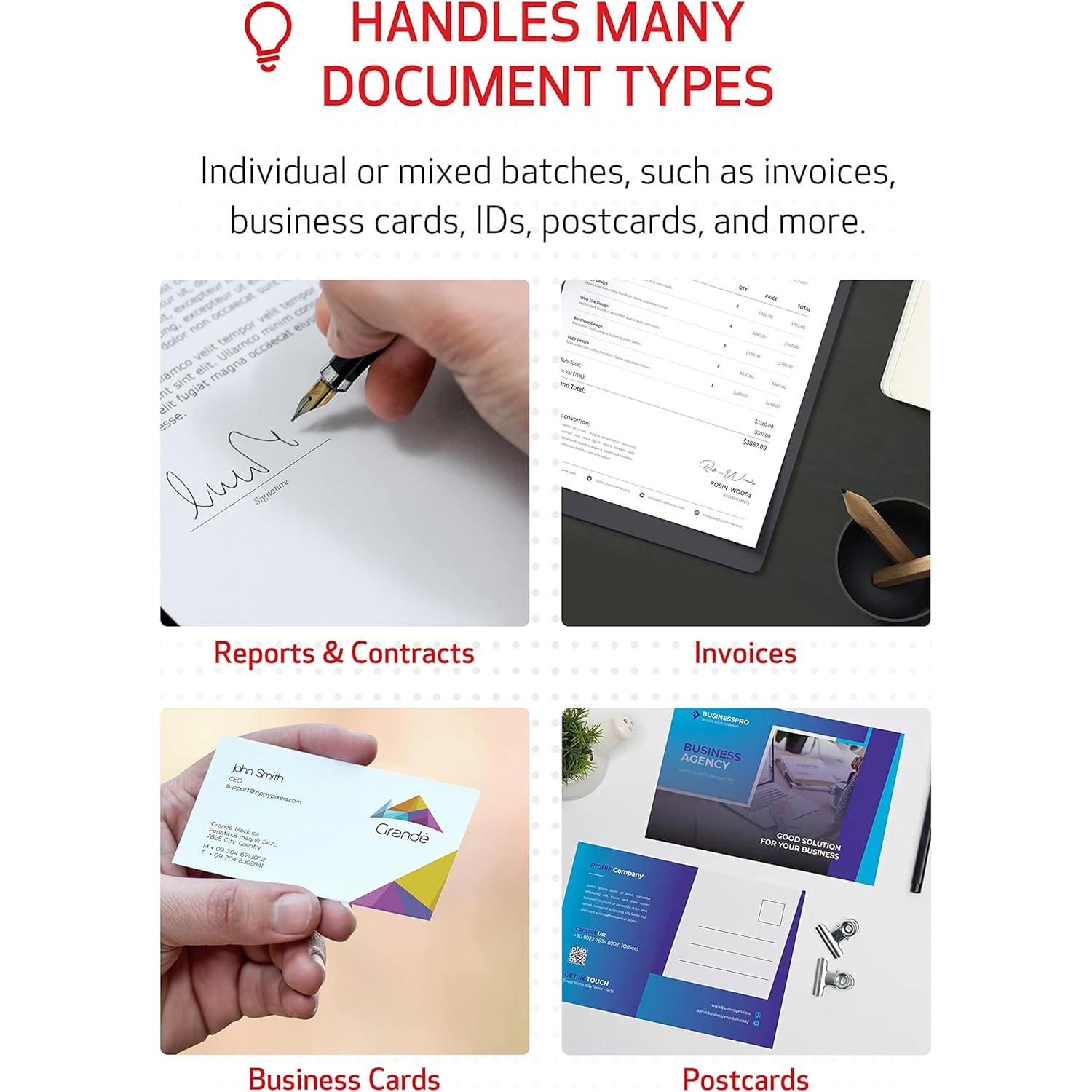 Escáner de Documentos Canon imageFORMULA R30 ADF Dúplex 25ppm