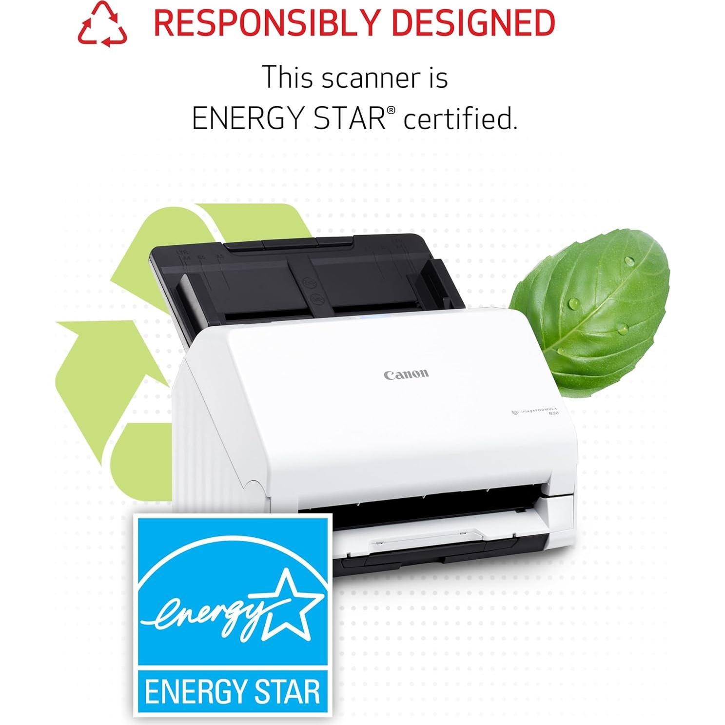 Escáner de Documentos Canon imageFORMULA R30 ADF Dúplex 25ppm