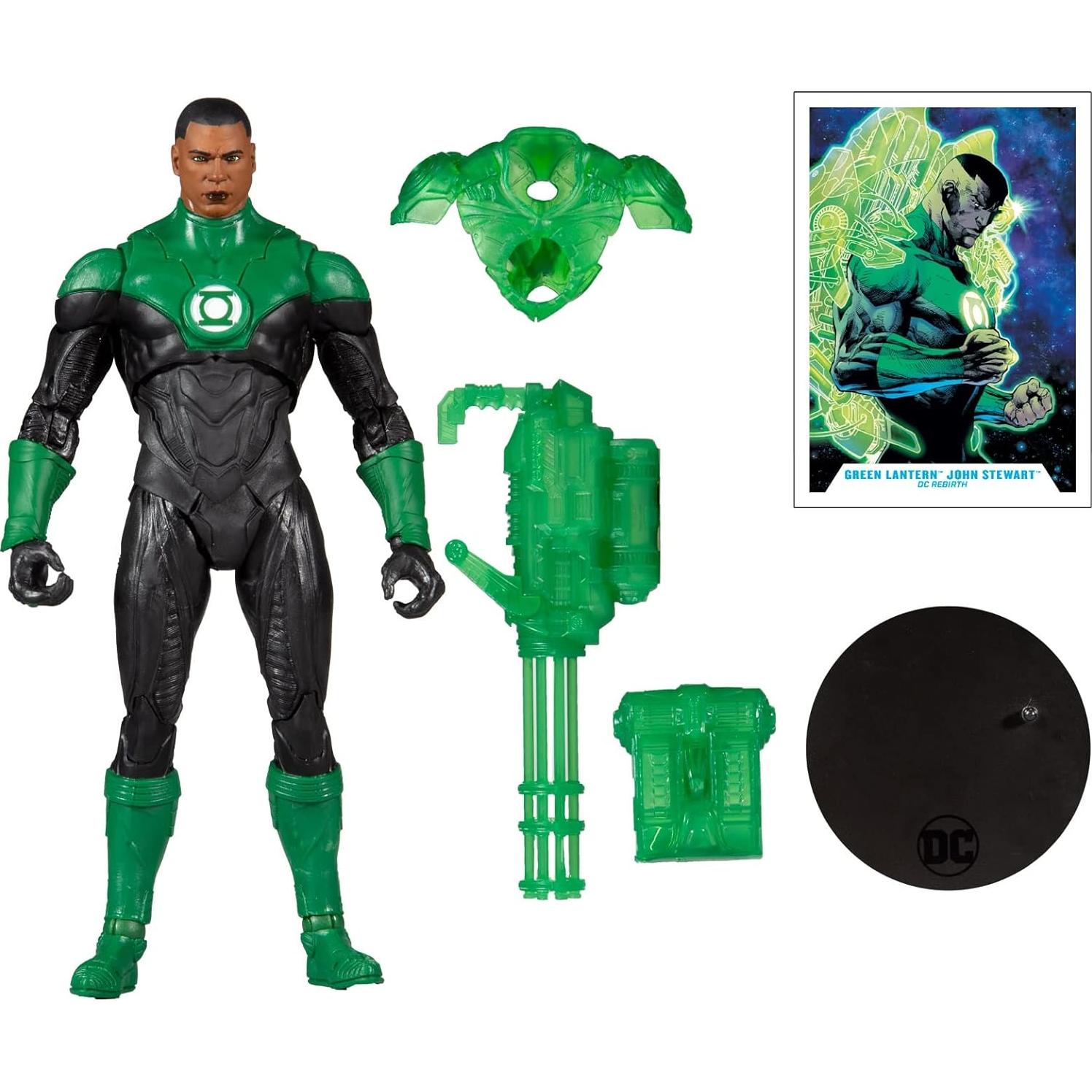 Figura de Acción McFarlane Linterna Verde John Stewart 17.8 cm
