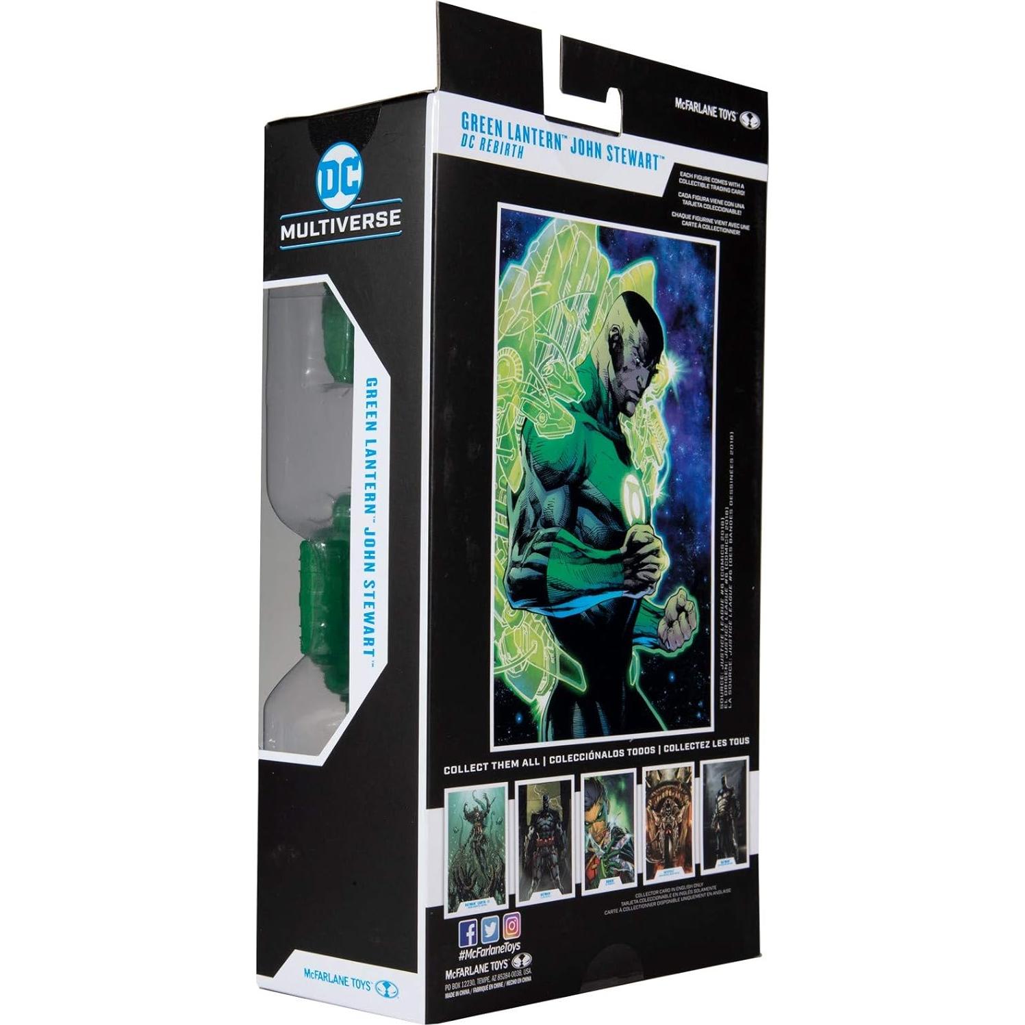 Figura de Acción McFarlane Linterna Verde John Stewart 17.8 cm