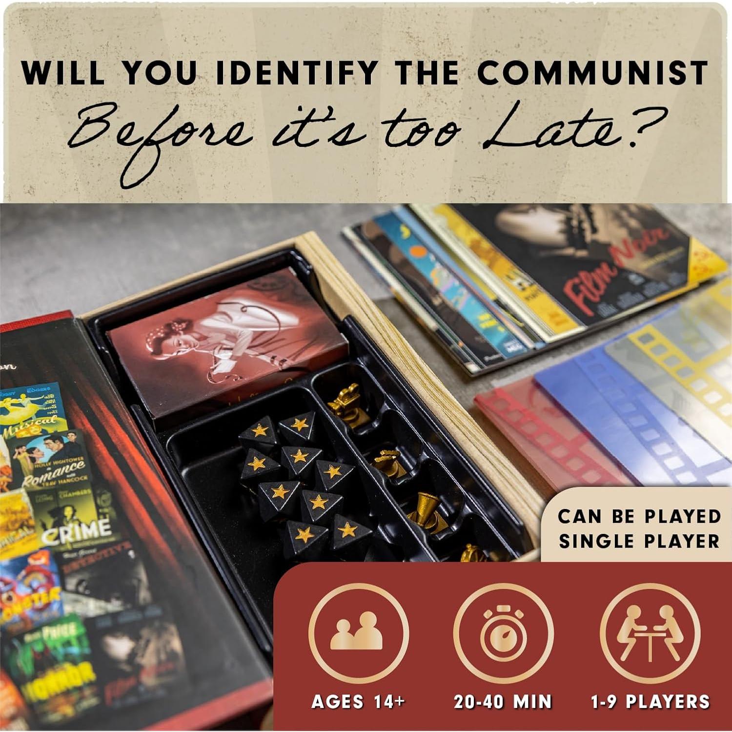 Juego de Mesa Hollywood 1947 - Facade Games - Estrategia 1-9 Jugadores