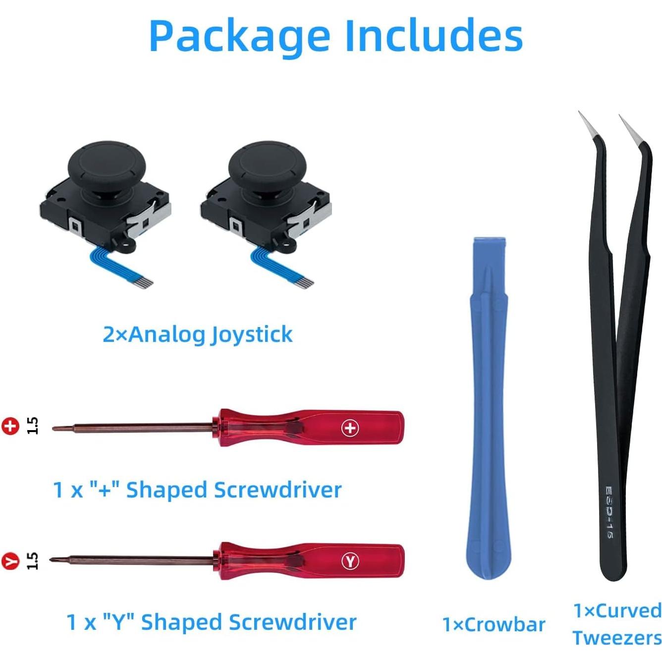 Joystick Analógico de Reemplazo Mcbazel para Nintendo Switch