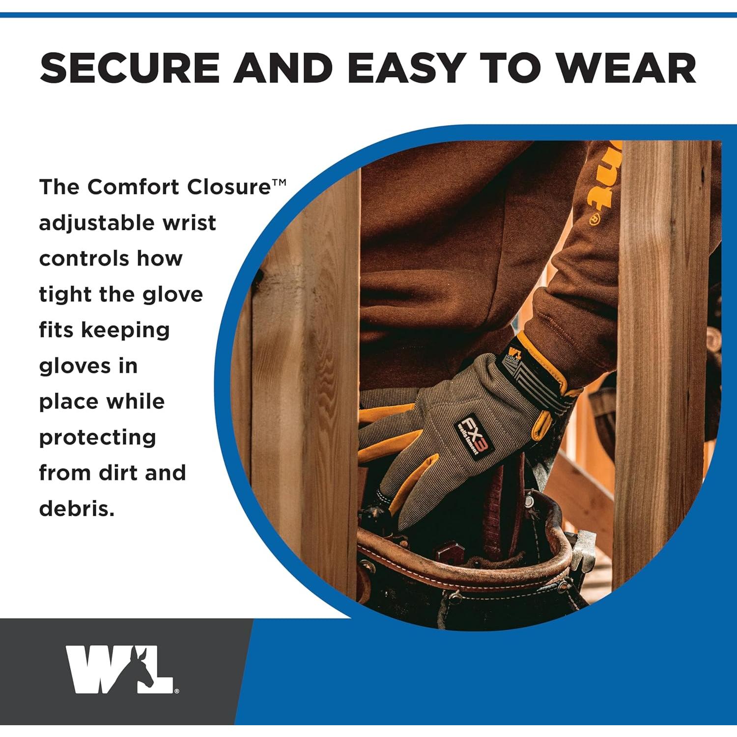 Guantes de Trabajo Invierno Wells Lamont FX3 Grande