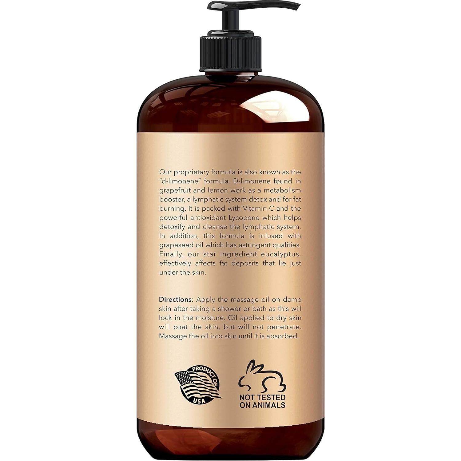 Aceite de Masaje Anticelulitis Nueva York Biología 2x240ml