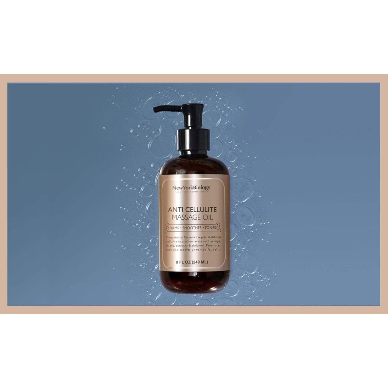 Aceite de Masaje Anticelulitis Nueva York Biología 2x240ml