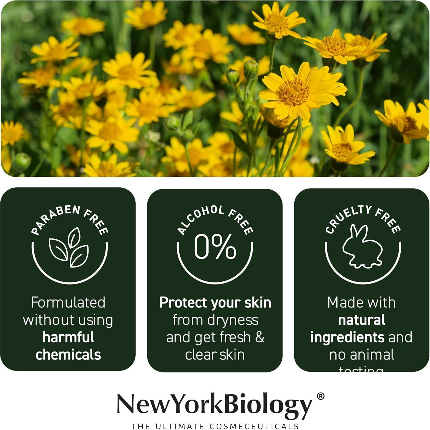 Aceite de Masaje Corporal Nueva York Biología 237 ml - 100% Natural