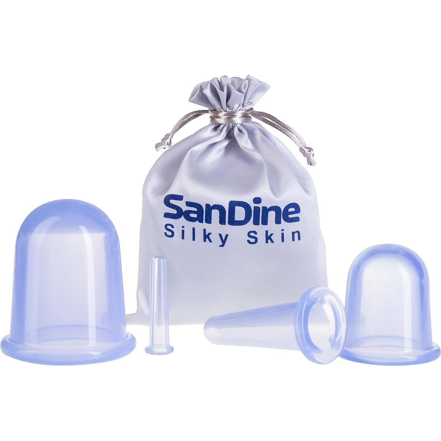 Kit de Ventosas Faciales y Corporales SanDine - 4 Piezas