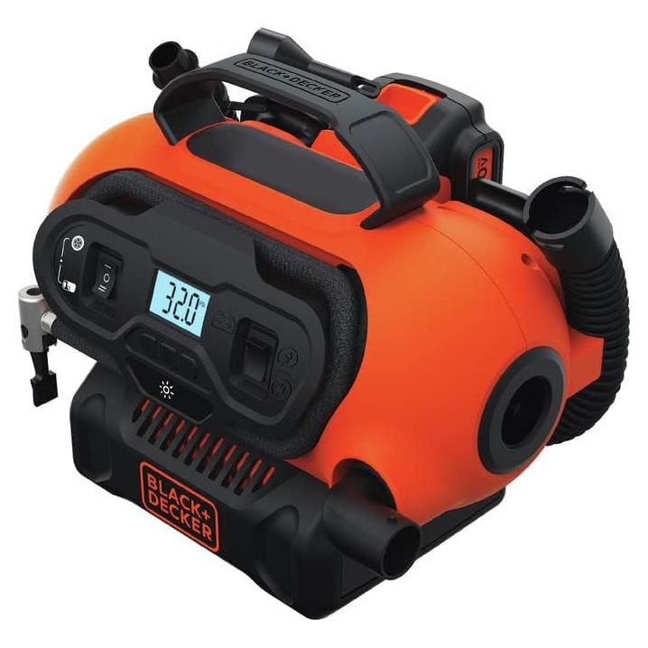 Inflador Multiusos Inalámbrico BLACK+DECKER 20V MAX BDINF20C