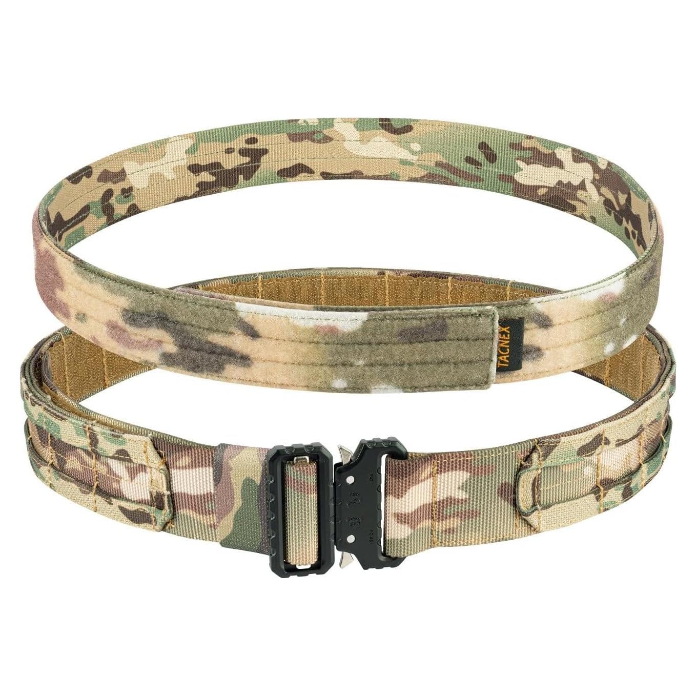 Cinturón Táctico Molle TACNEX Doble Capa 1.75" y 1.5"