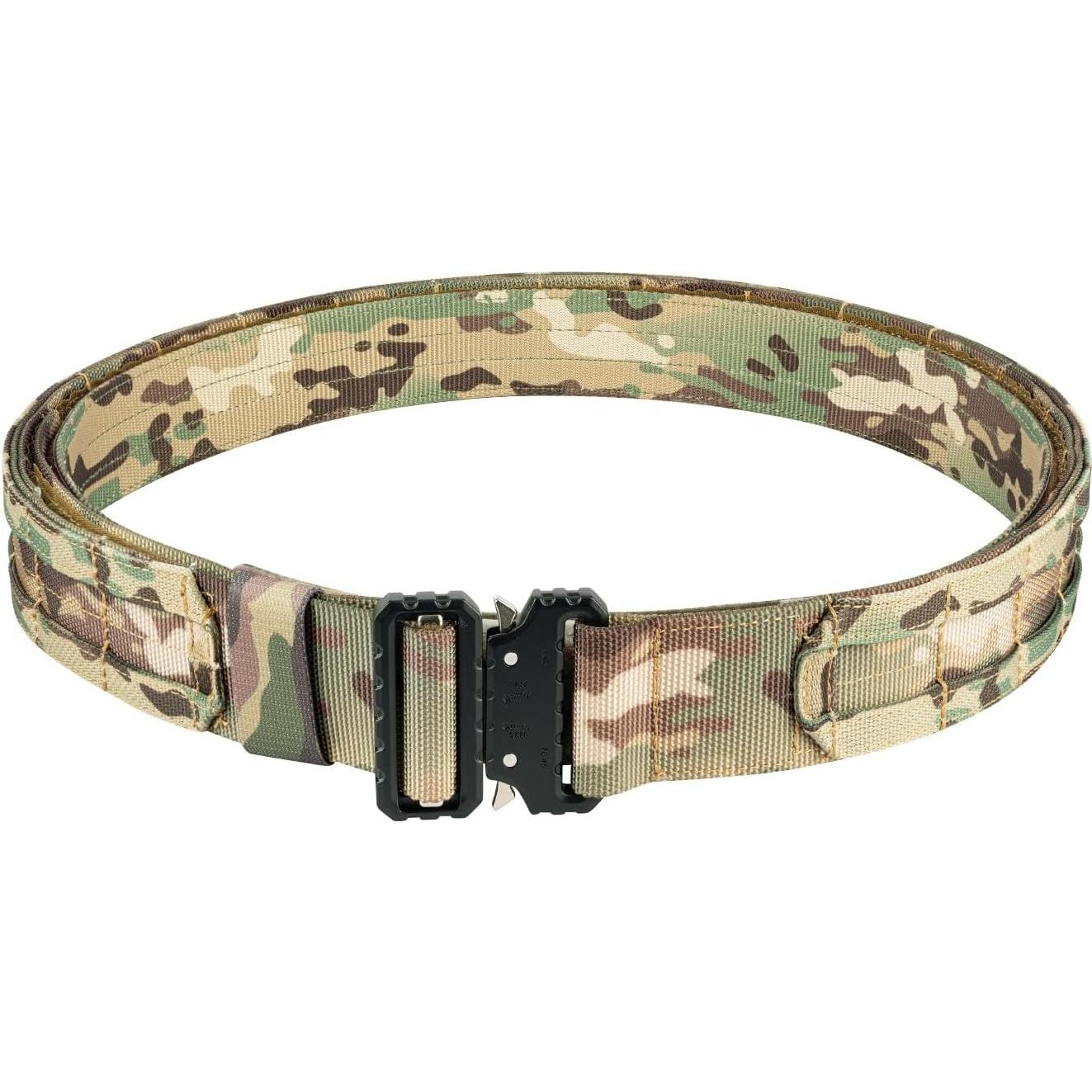 Cinturón Táctico Molle TACNEX Doble Capa 1.75" y 1.5"