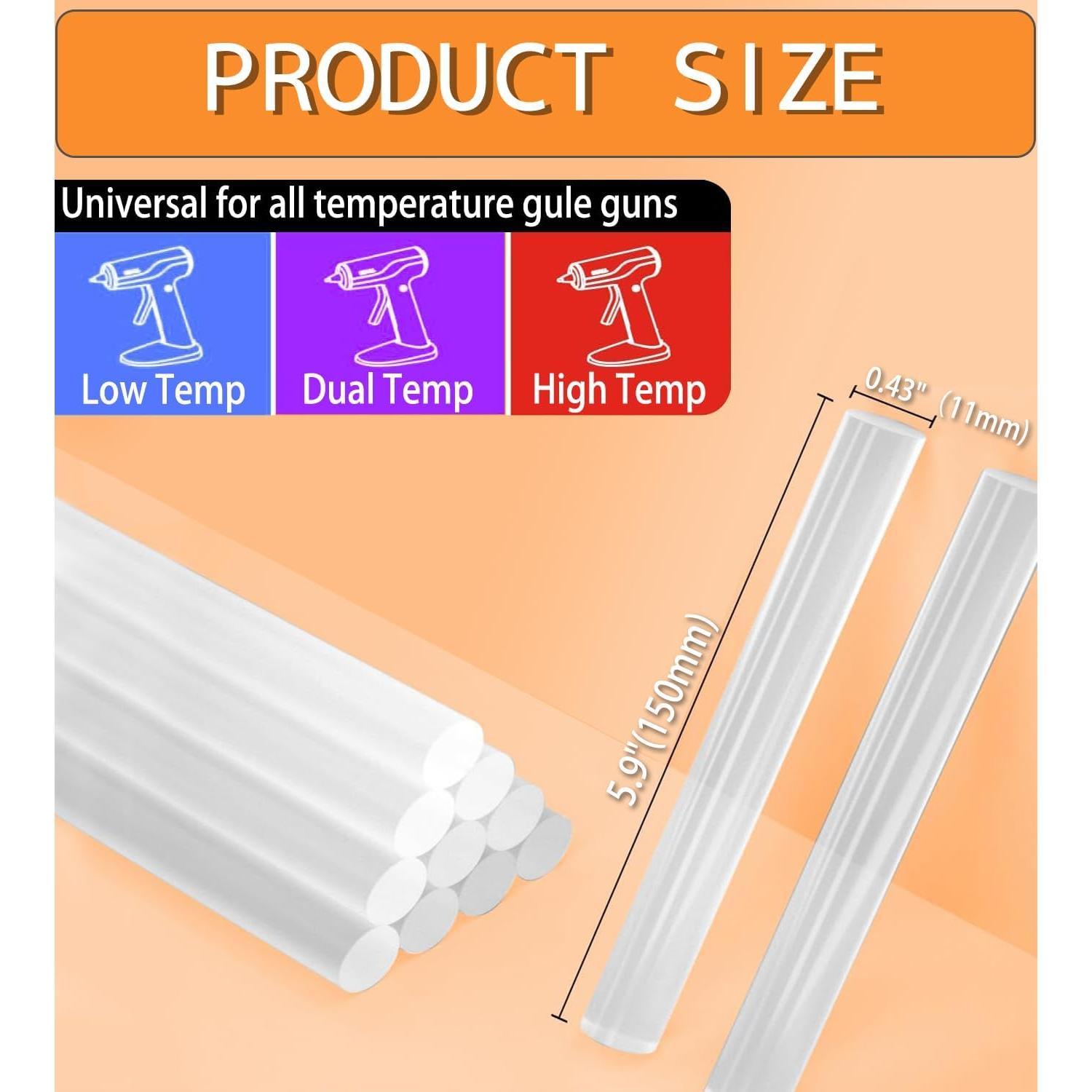Palitos de Pegamento Caliente EasyTOO 50 Unidades 1.09x15 cm