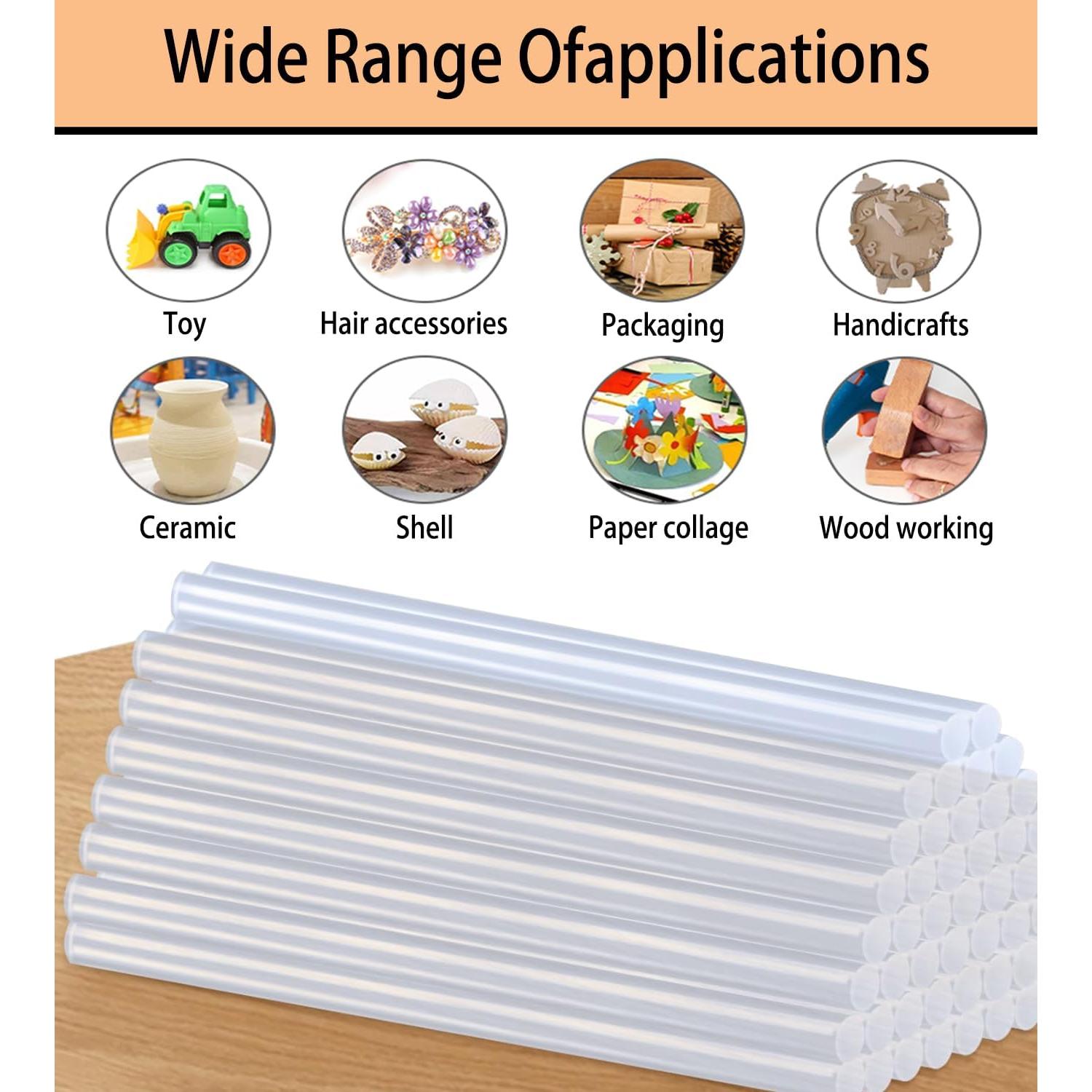 Palitos de Pegamento Caliente EasyTOO 50 Unidades 1.09x15 cm