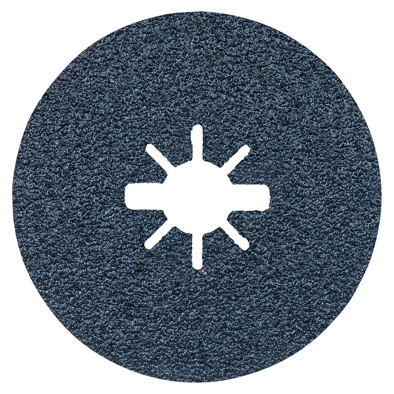 Discos de Fibra Abrasiva Bosch FBX4524 Grano 24 X-LOCK 25 Unidades