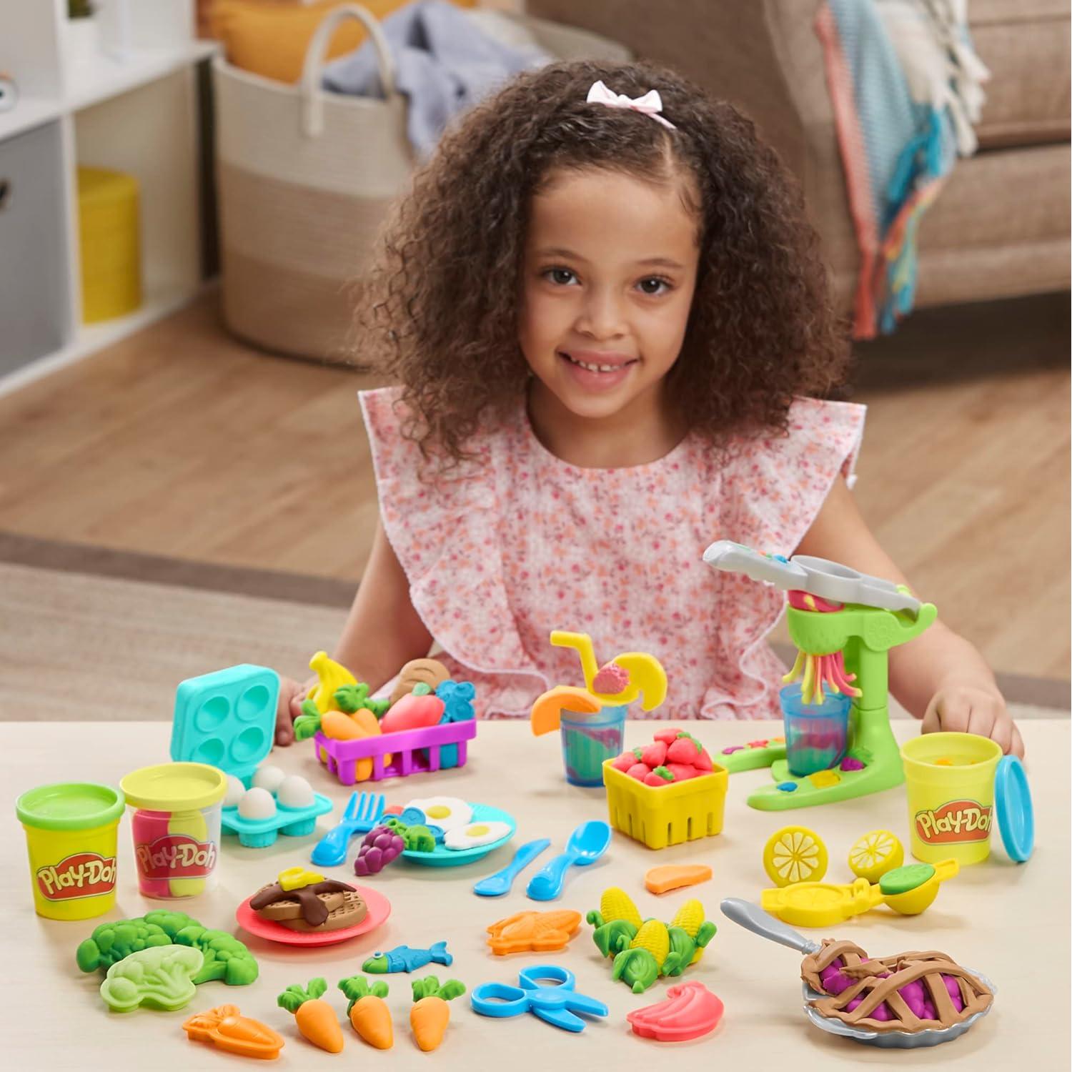 Juego de Cocina Play-Doh Mercado de Agricultores 28 Acc.
