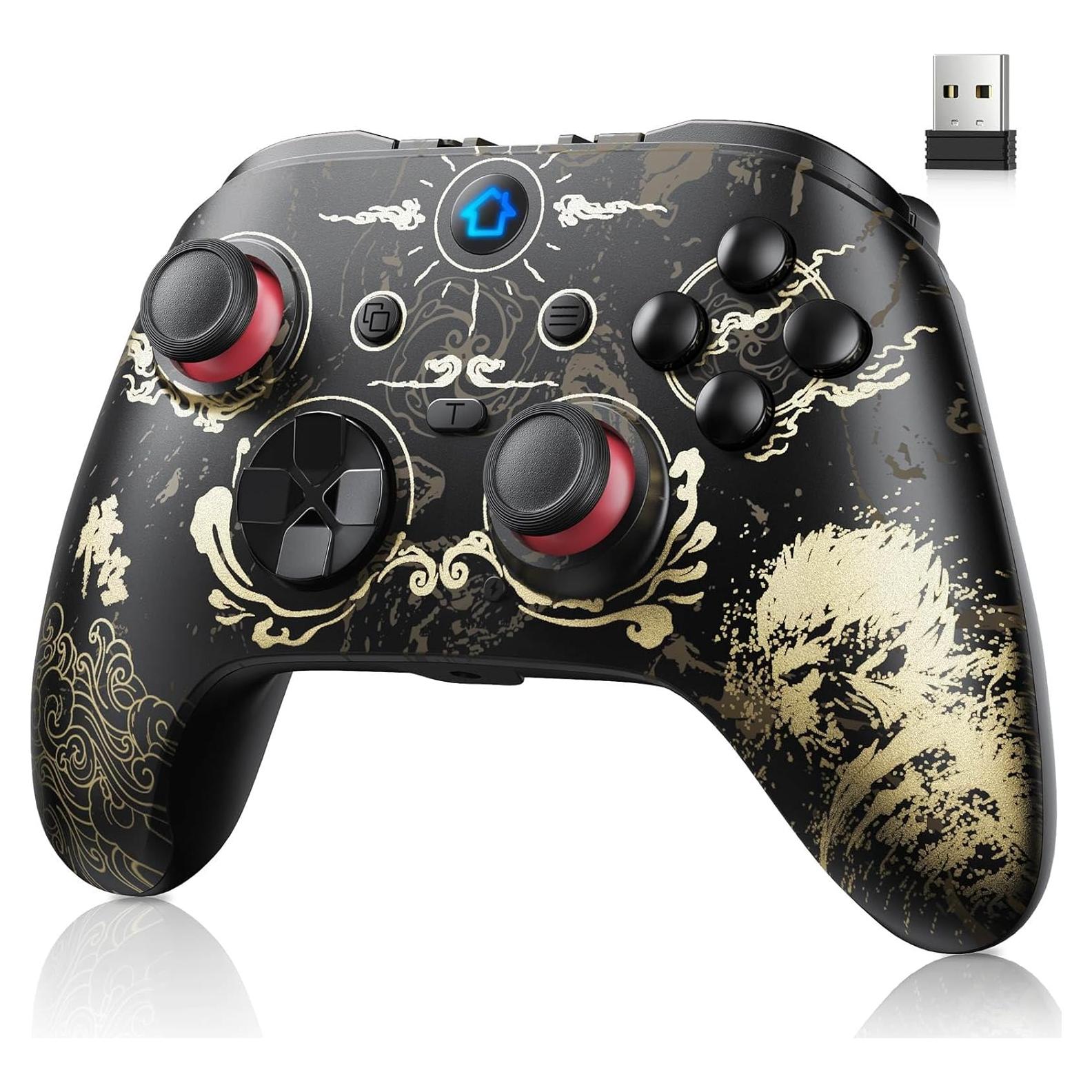 Controlador Inalámbrico DIANVEN para PC, Precisión Efecto Hall