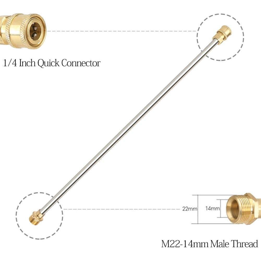 Pistola de Lavado a Presión Sooprinse 4000 PSI con Varilla 48 cm