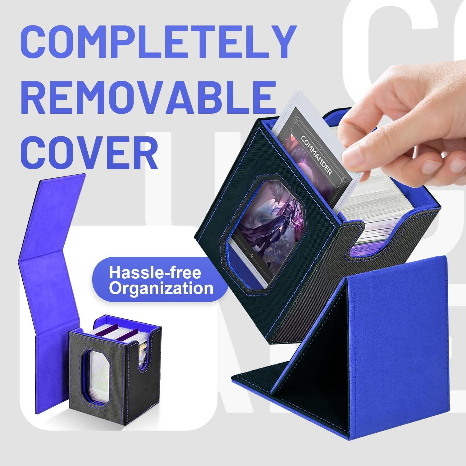 Caja de Almacenamiento de Cartas Solisifime 5 en 1 - 450+ Cartas