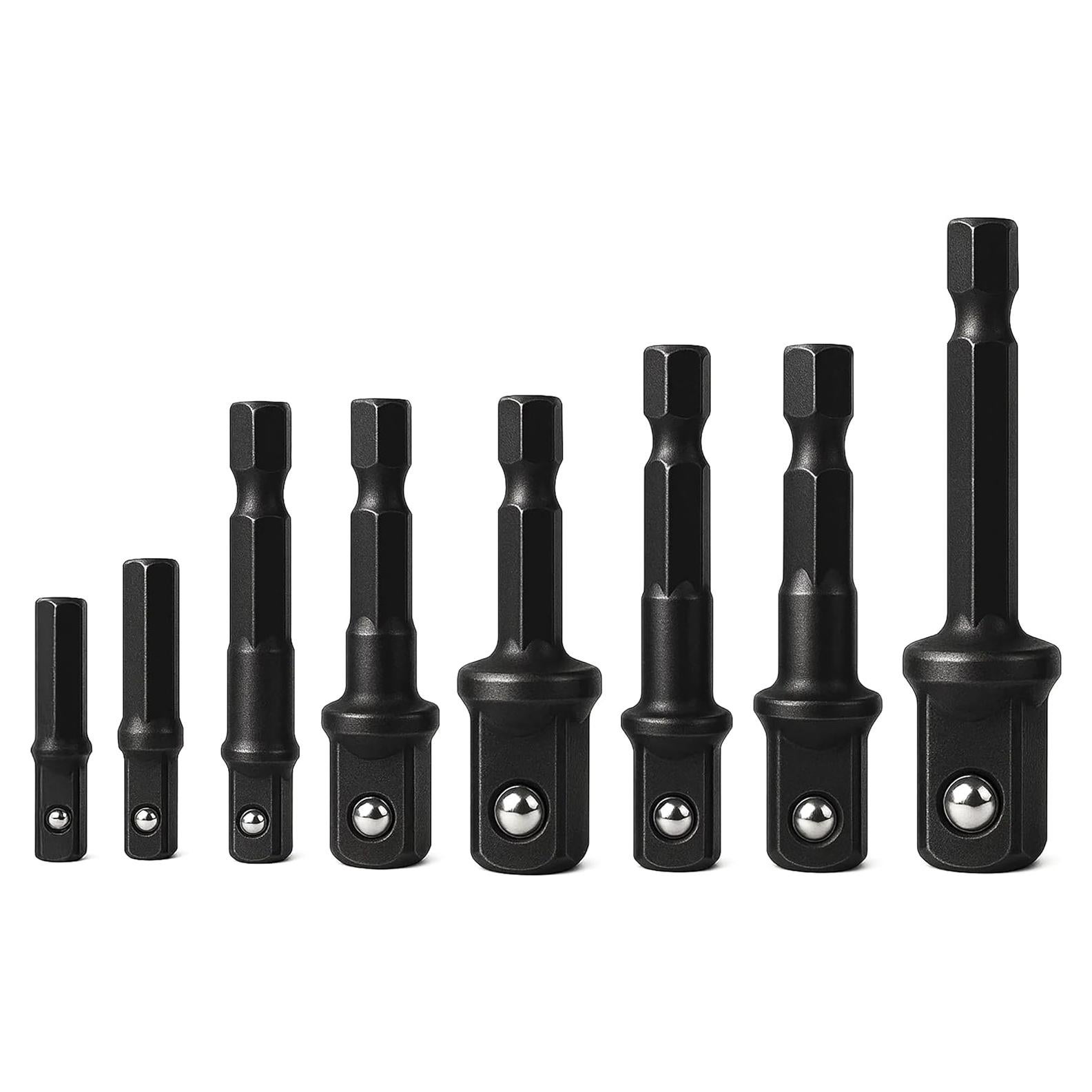 Juego de Adaptadores de Enchufe de Impacto HORUSDY 8 Piezas