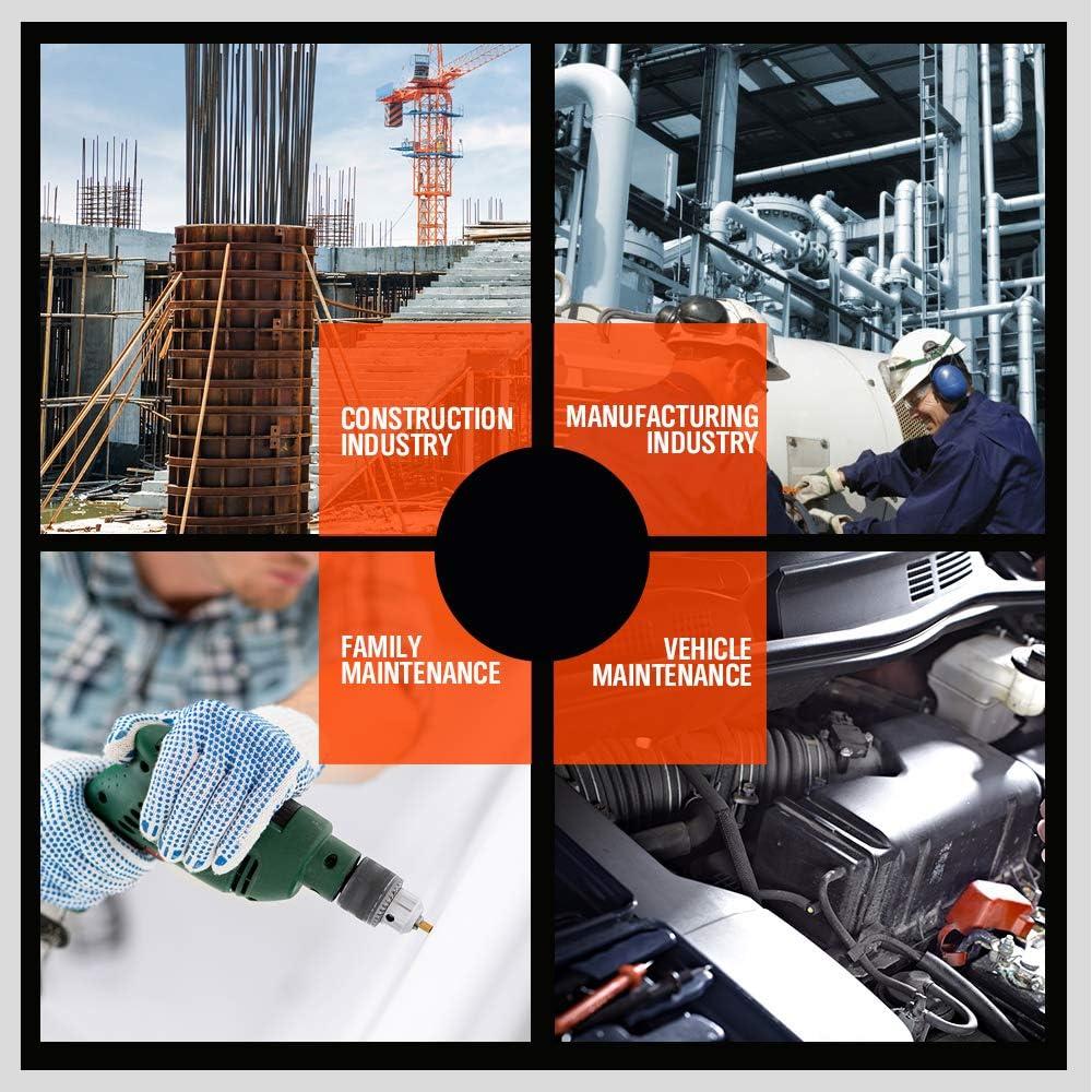 Juego de Adaptadores de Enchufe de Impacto HORUSDY 8 Piezas