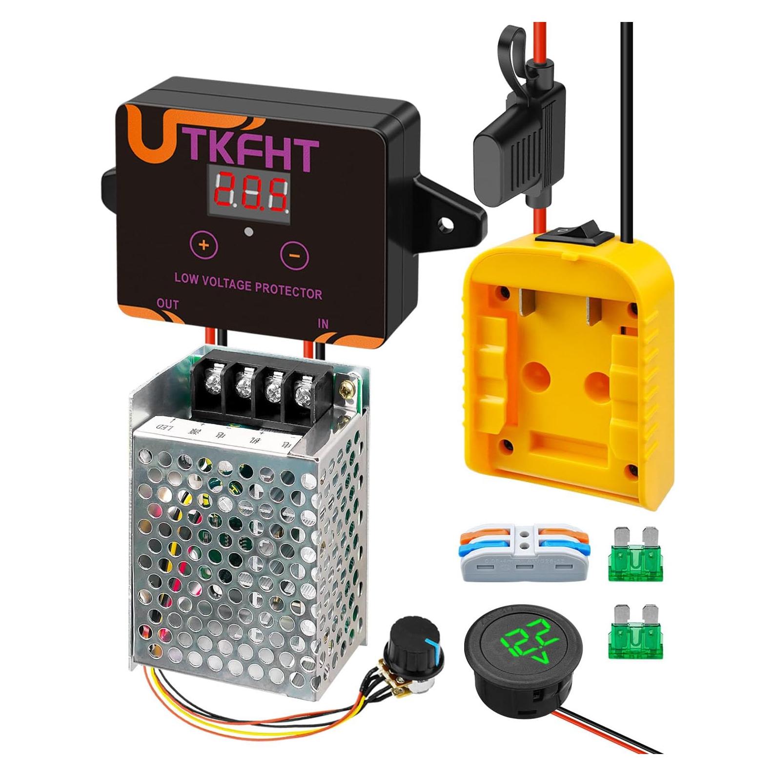 Kit Adaptador Batería DeWalt 20V con Controlador y Protección