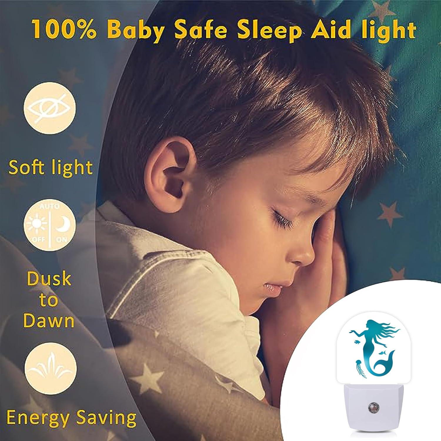 Luz Nocturna LED Axxitude Medusa Verde con Sensor