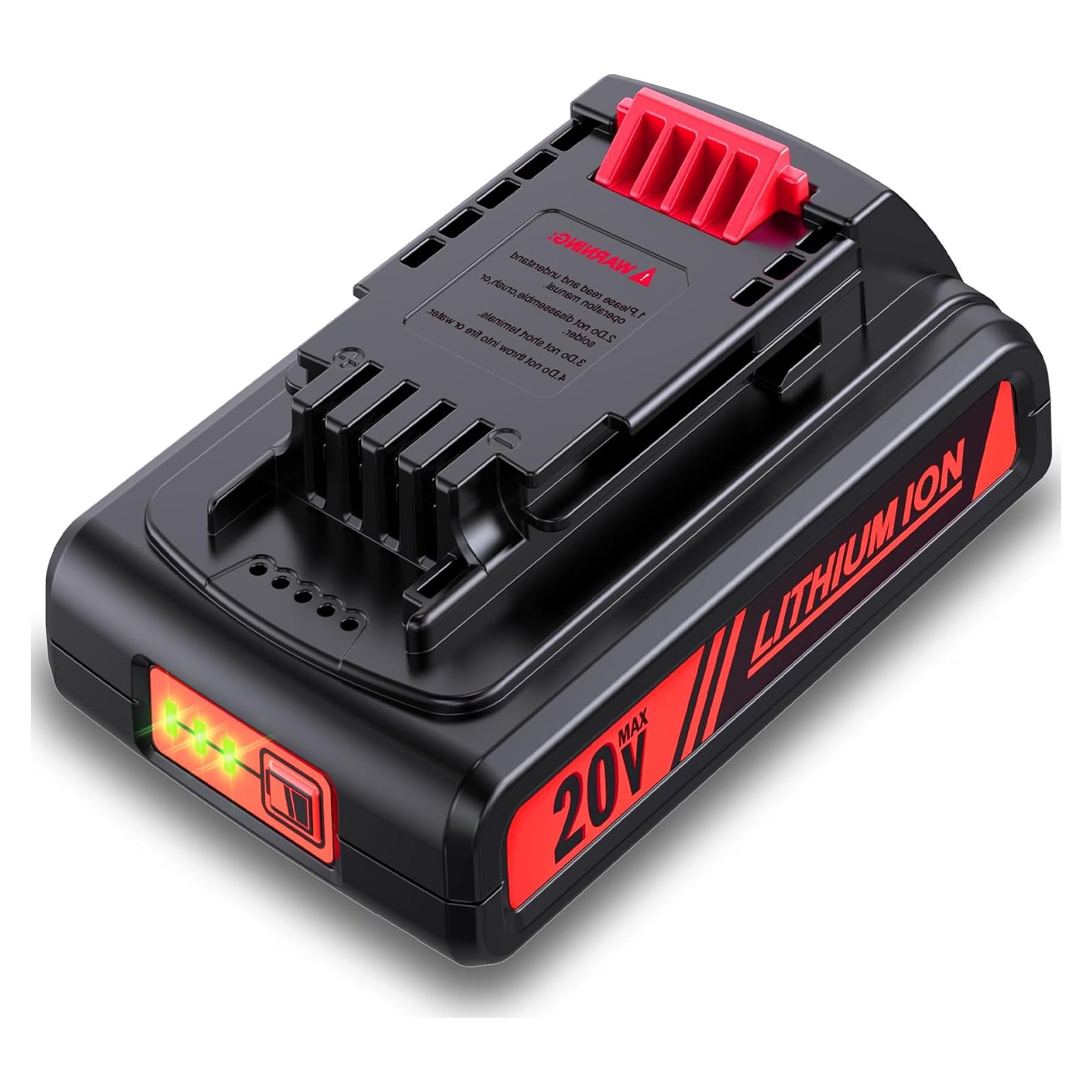 Batería de Reemplazo Black & Decker 20V MAX LBXR20 4.0Ah