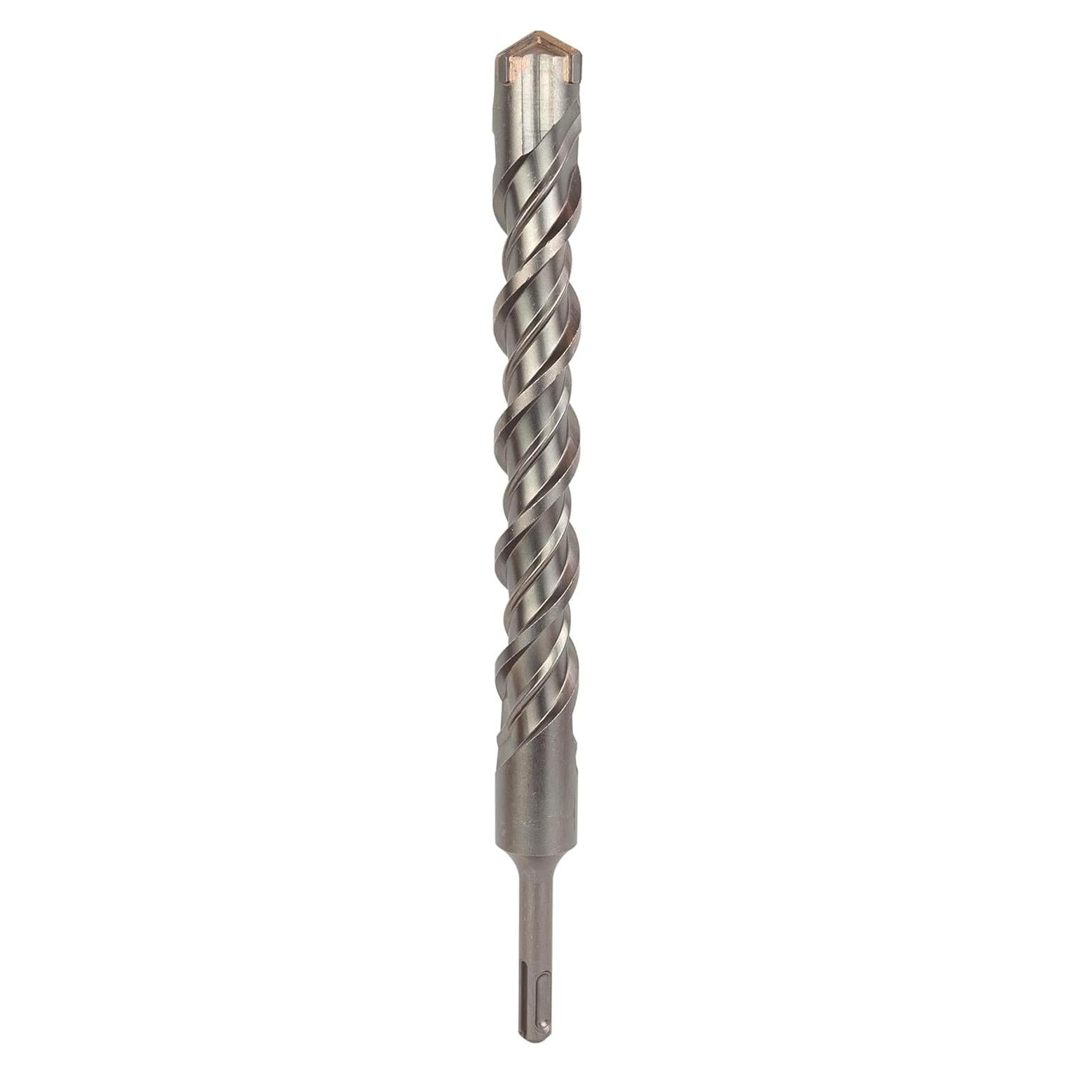 1-1/4 Inch x 12 Inch SDS Plus Rotary Hammer Drill Bit, Carbide Tipped for Brick, Stone, and Concrete Version 2 (1-1/4" x 10" x 12")