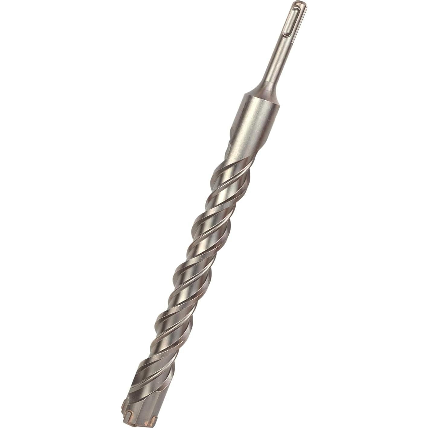 1-1/4 Inch x 12 Inch SDS Plus Rotary Hammer Drill Bit, Carbide Tipped for Brick, Stone, and Concrete Version 2 (1-1/4" x 10" x 12")