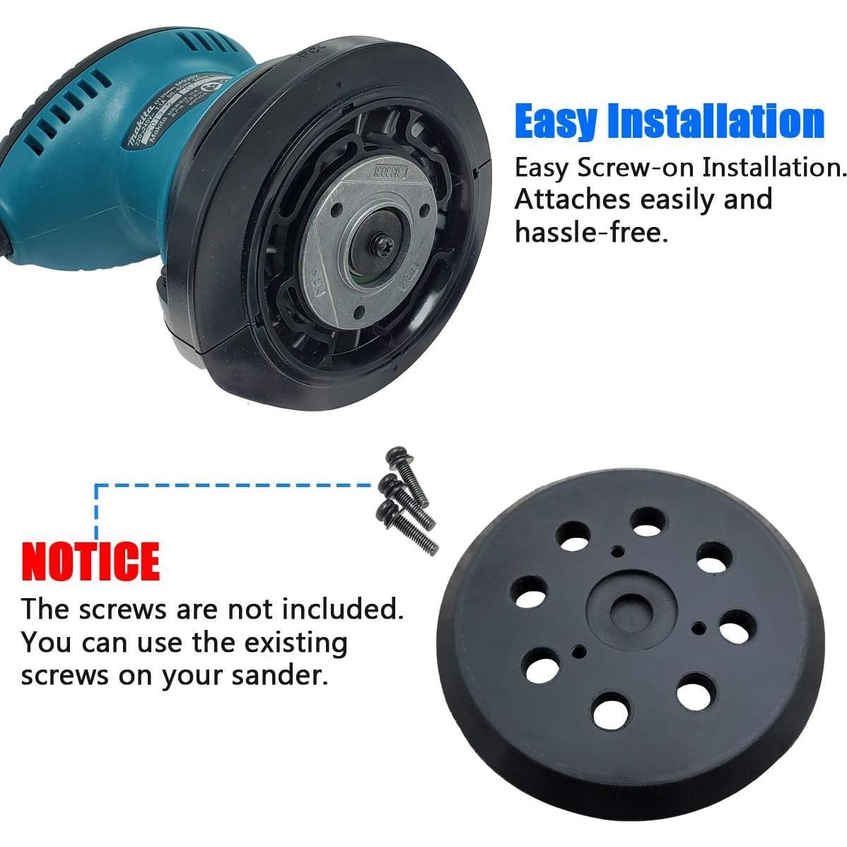 Pad de Lijado de Reemplazo 12.7 cm Toromp para Makita