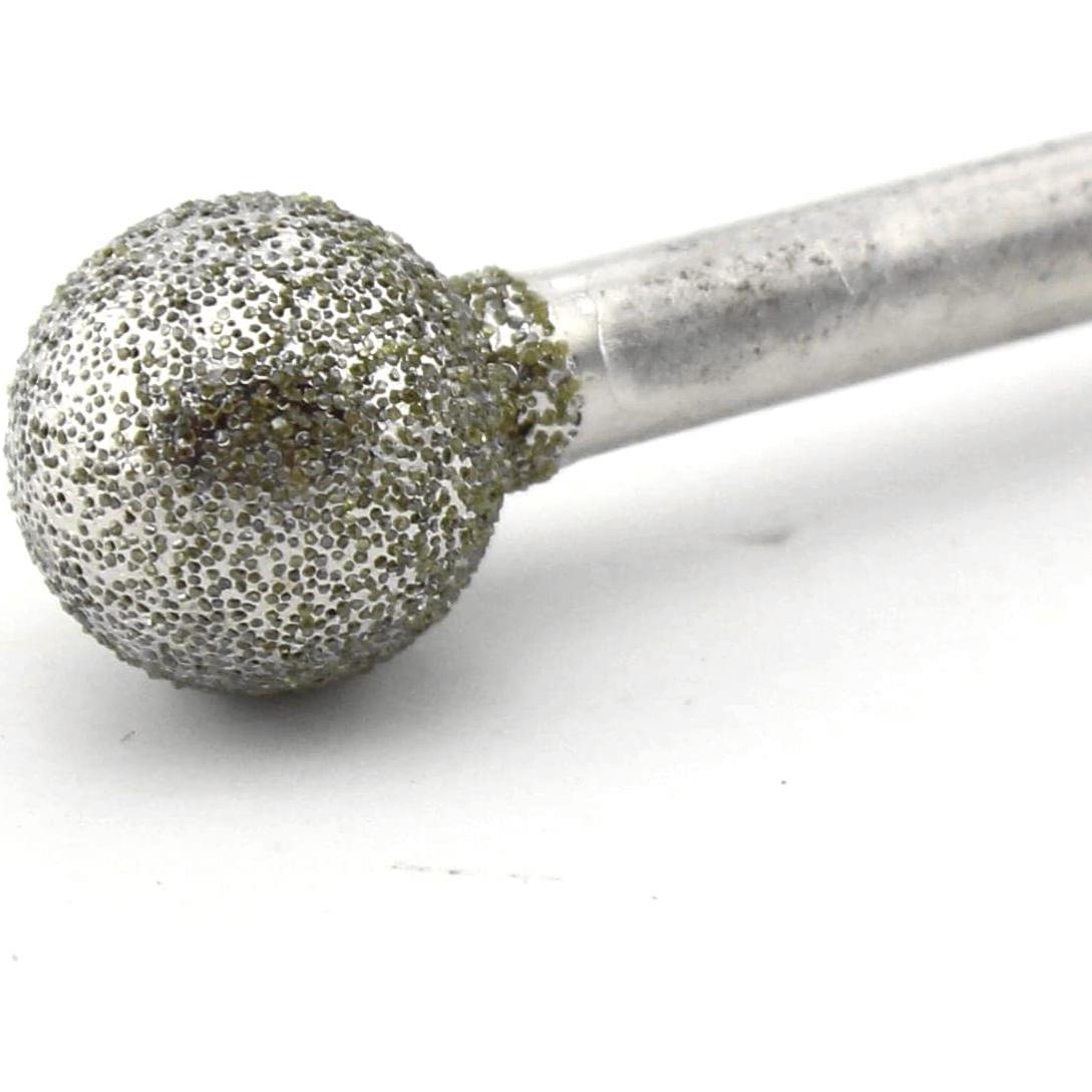 Broca Esférica de Diamante JINGLING 10mm Grano 80 para Pulido