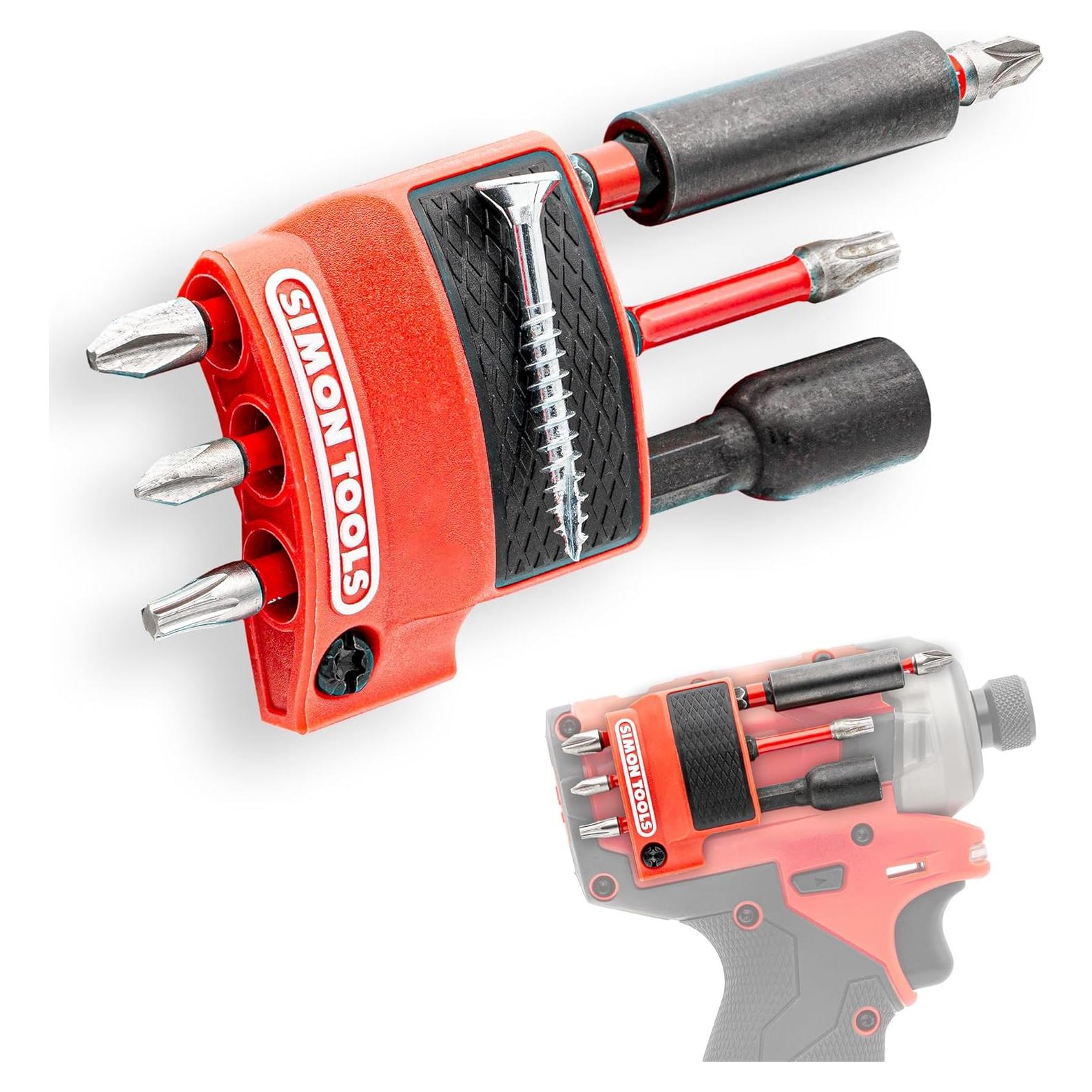 Soporte Magnético para Brocas Milwaukee M12 Gen2 - Rojo