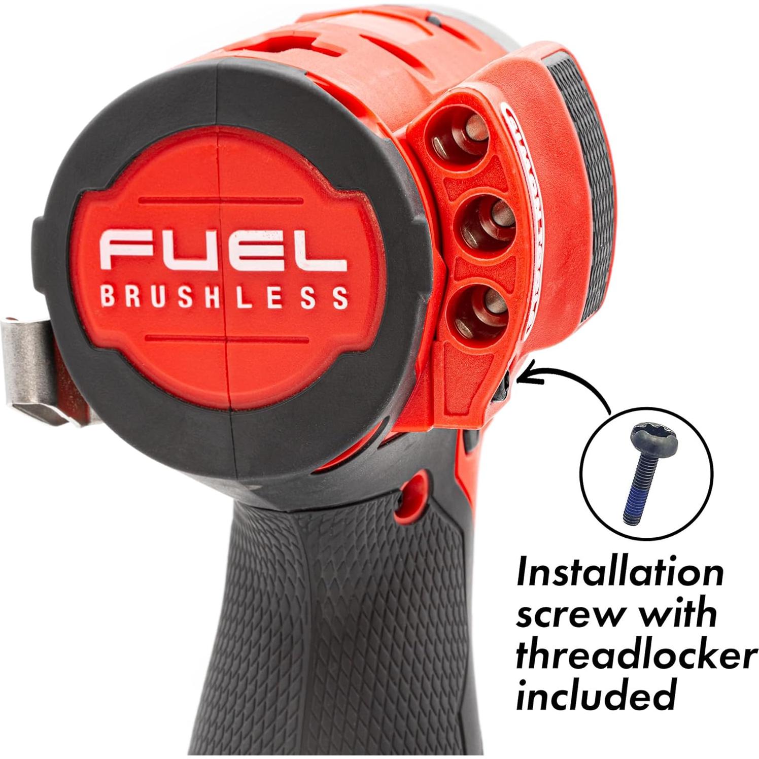 Soporte Magnético para Brocas Milwaukee M12 Gen2 - Rojo