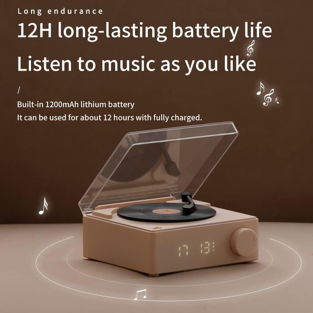 Altavoz Bluetooth Vintage KintiSun X11 Rosa 5W 10h Batería