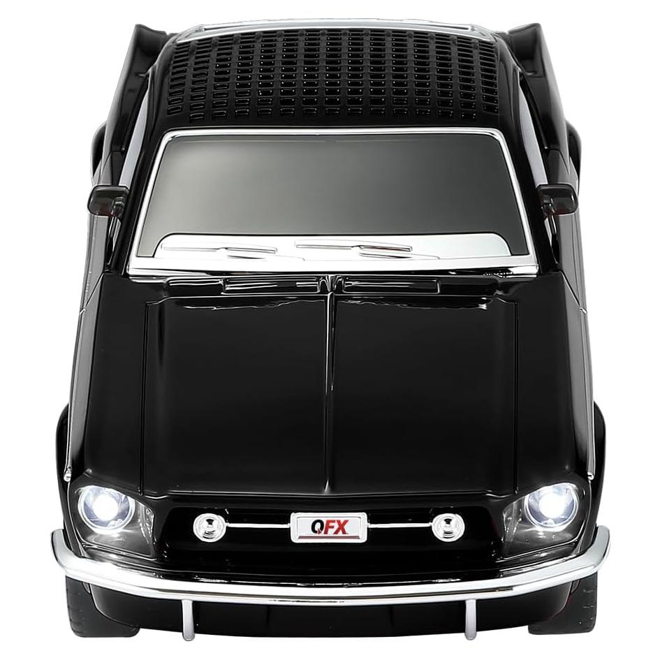 Altavoz Bluetooth QFX BT-1965-BLK Retro 1965 7,62 cm