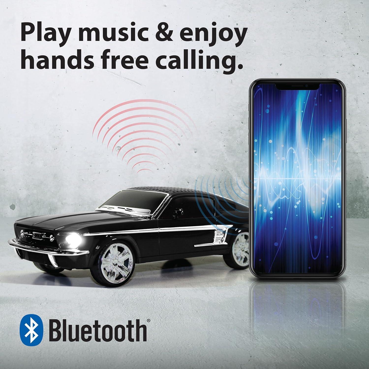 Altavoz Bluetooth QFX BT-1965-BLK Retro 1965 7,62 cm