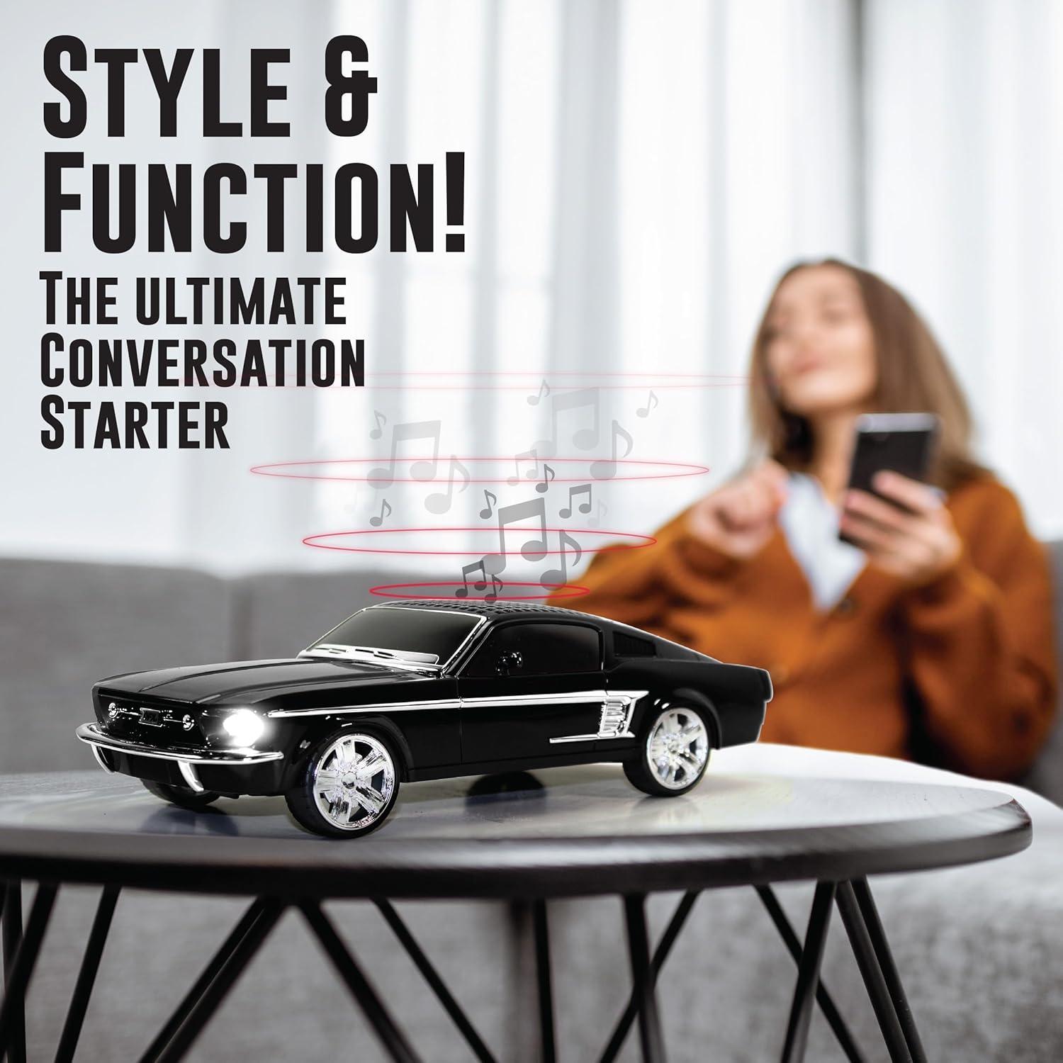 Altavoz Bluetooth QFX BT-1965-BLK Retro 1965 7,62 cm