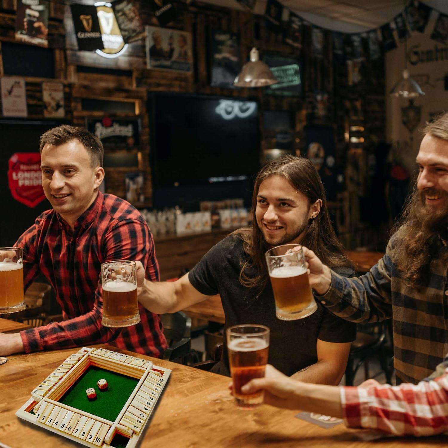 Juego de Mesa Cierra La Caja DC-BEAUTIFUL Madera Verde 2-4 Jugadores