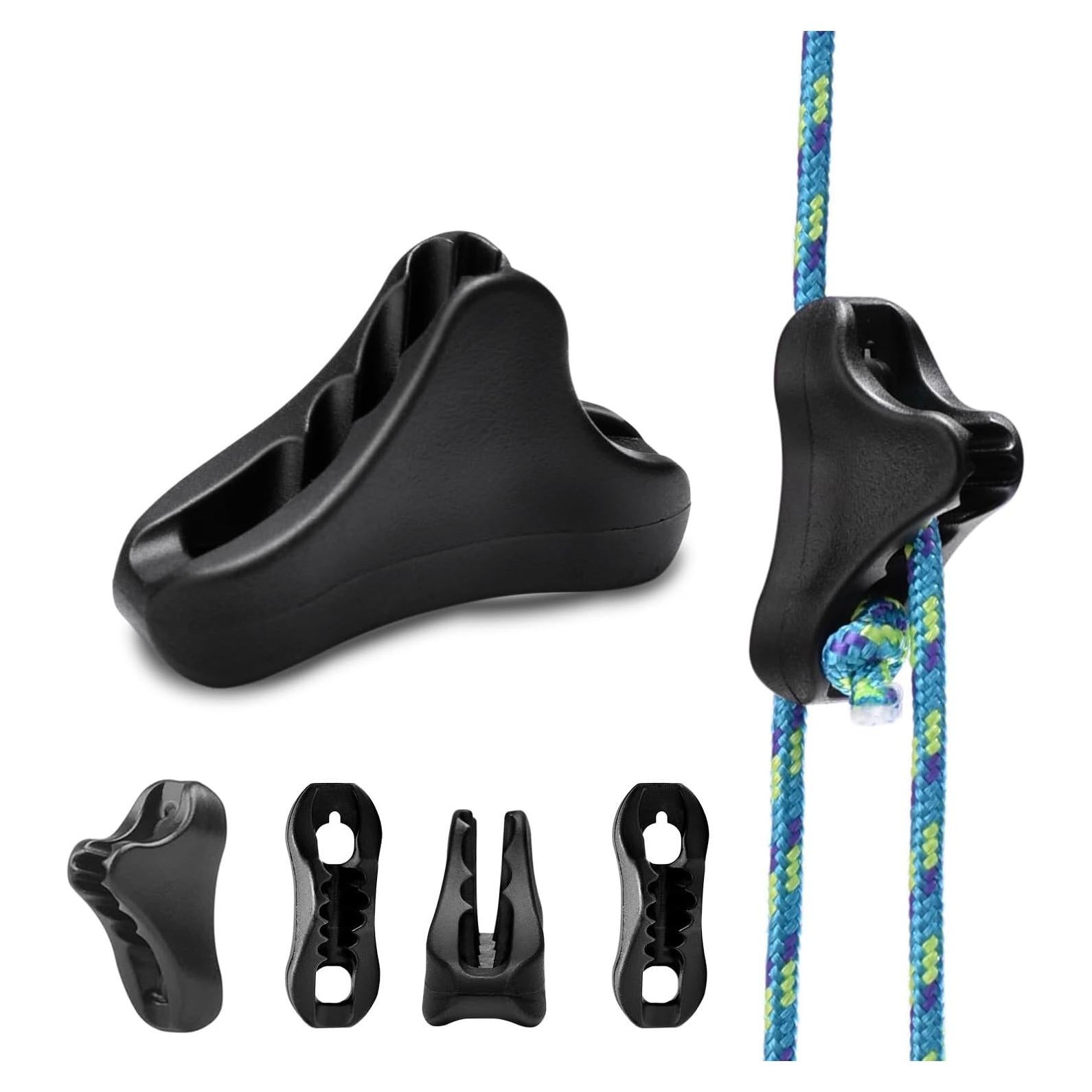 12 Tensores de Cuerda Ultraligeros CooBigo para Camping 3-5mm