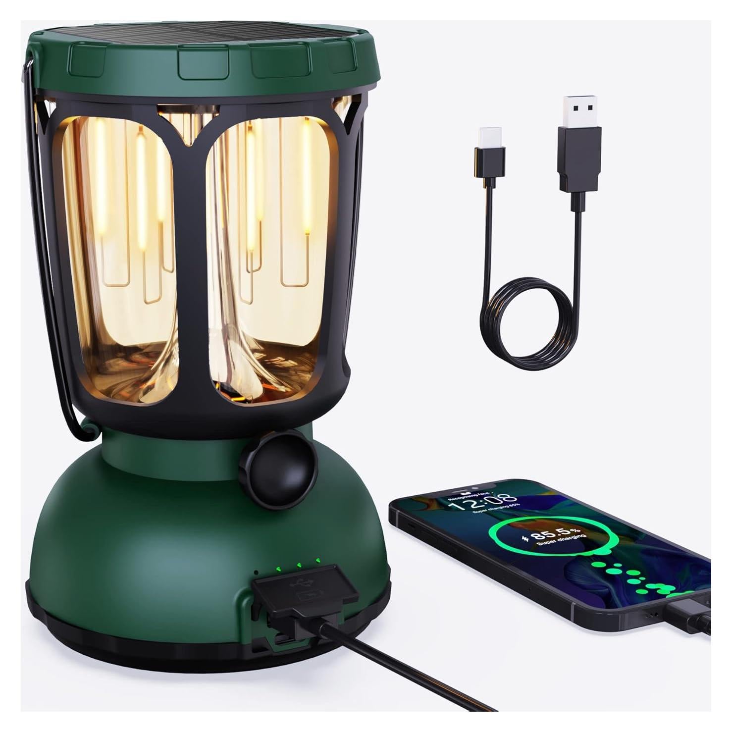 Linterna de Camping LED Raynic 6000mAh Recargable 650LM